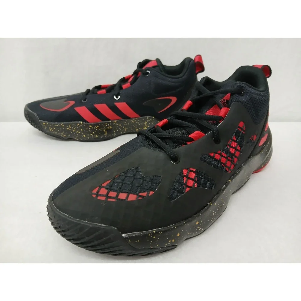 Adidas Pro N3XT 2021 GY2865 Basketball Shoes Black Red Gold GY2865‎ Mens Size 9